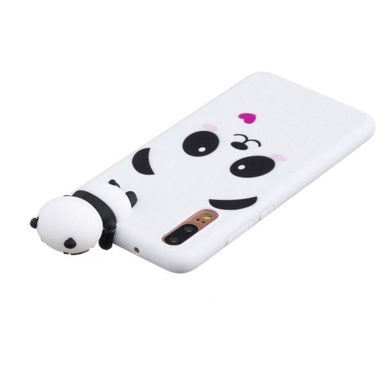 Futerały Huawei P20 Etui na Telefon Zabawna Panda 3D