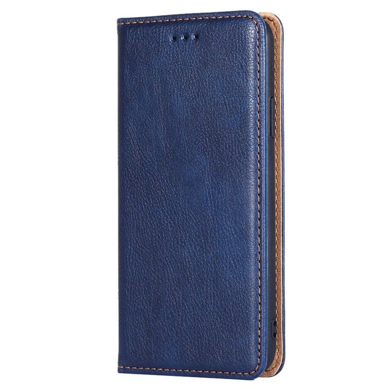 Etui Na Telefon do Xiaomi Redmi Note 11 Pro / 11 Pro 5G Etui Folio Przeszycia Ze Sztucznej Skóry