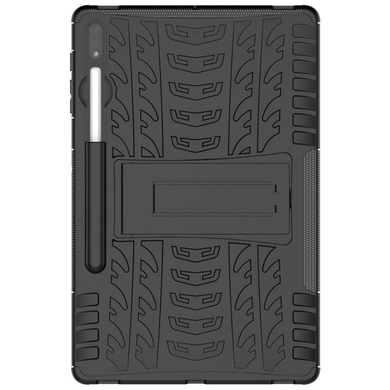 Etui Samsung Galaxy Tab S7 Plus Biały Czarny Ultra Odporna Premium Etui Ochronne