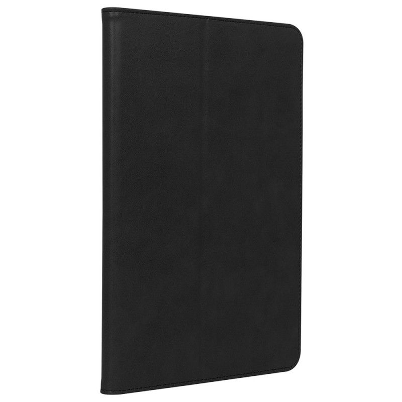 Etui Samsung Galaxy Tab S7 Plus Czerwony Czarny Styl Skórzany Z Paskiem Etui Ochronne