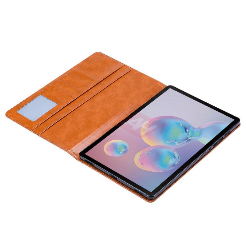 Etui Samsung Galaxy Tab S7 Plus Czerwony Czarny Zestaw Kart Etui Ochronne