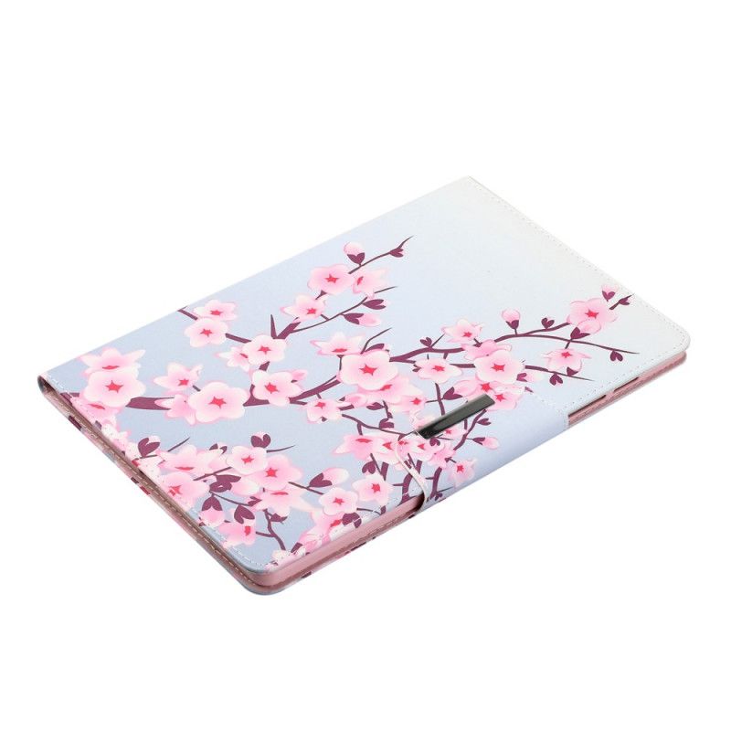 Pokrowiec Ze Sztucznej Skóry Samsung Galaxy Tab S7 Plus Sakura