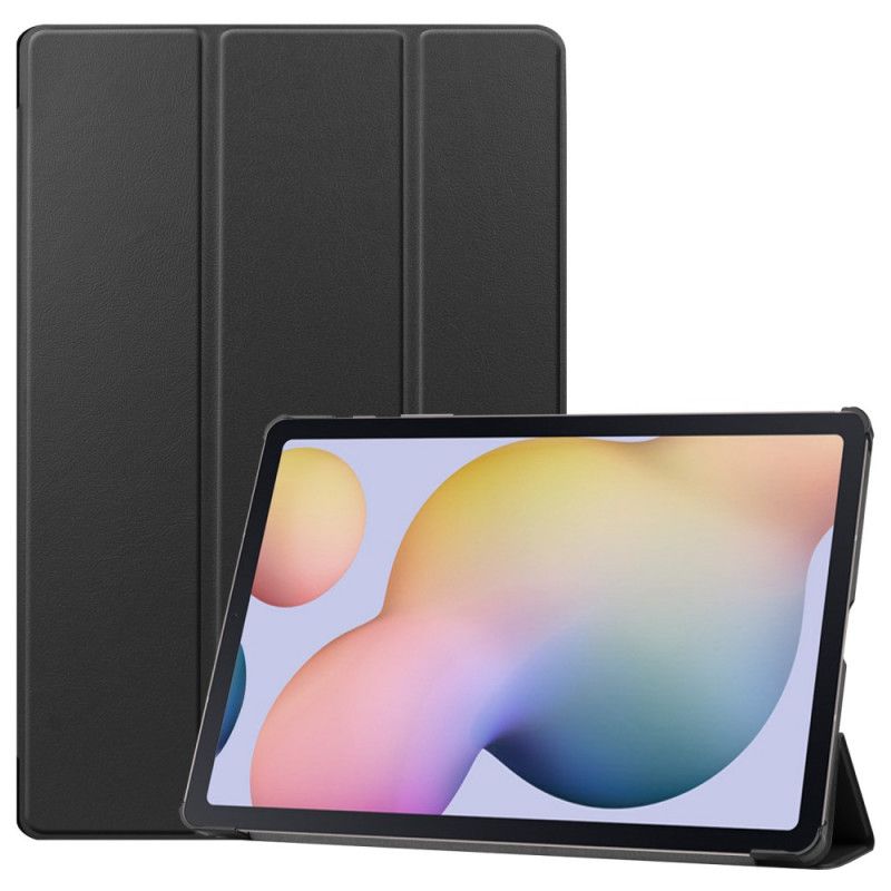 Smart Case Samsung Galaxy Tab S7 Plus Szary Czarny Tri Składany Uchwyt Na Długopis