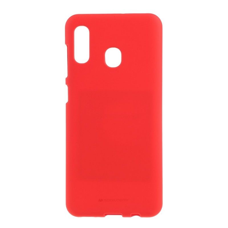 Etui Samsung Galaxy A30 Czerwony Czarny Rtęć Premium Dla Mate Etui Ochronne