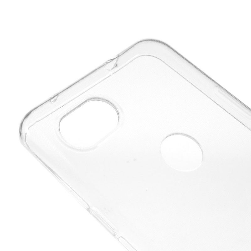 Etui Google Pixel 3A Przezroczysty Silikon Antypoślizgowy