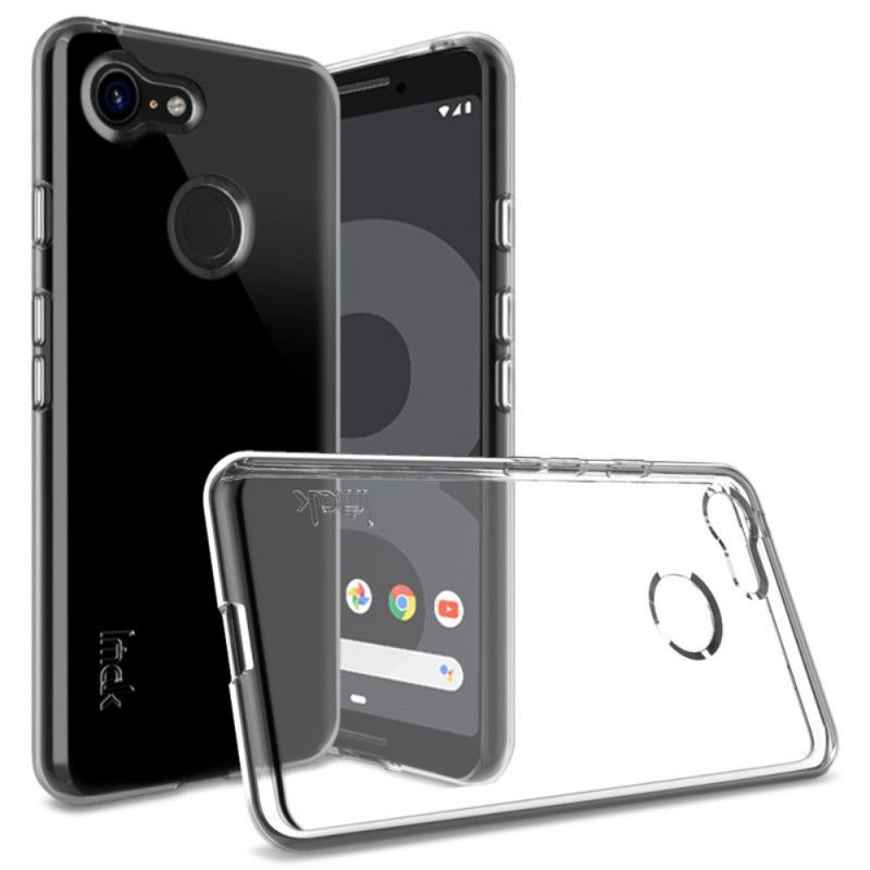 Futerały Google Pixel 3 Etui na Telefon Przezroczysty Imak