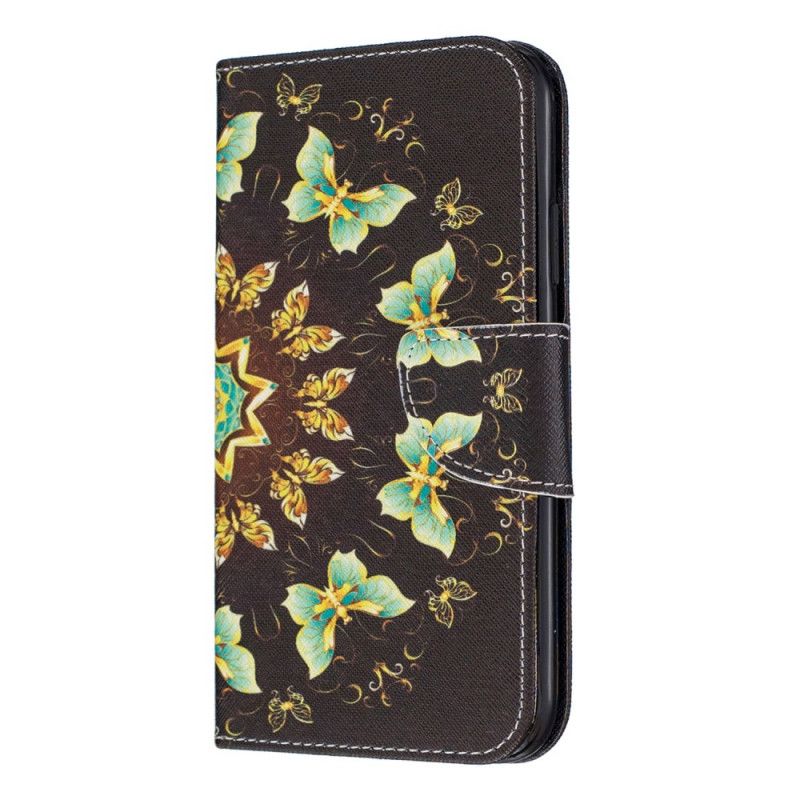 Etui Folio iPhone 11 Mandala Motyla