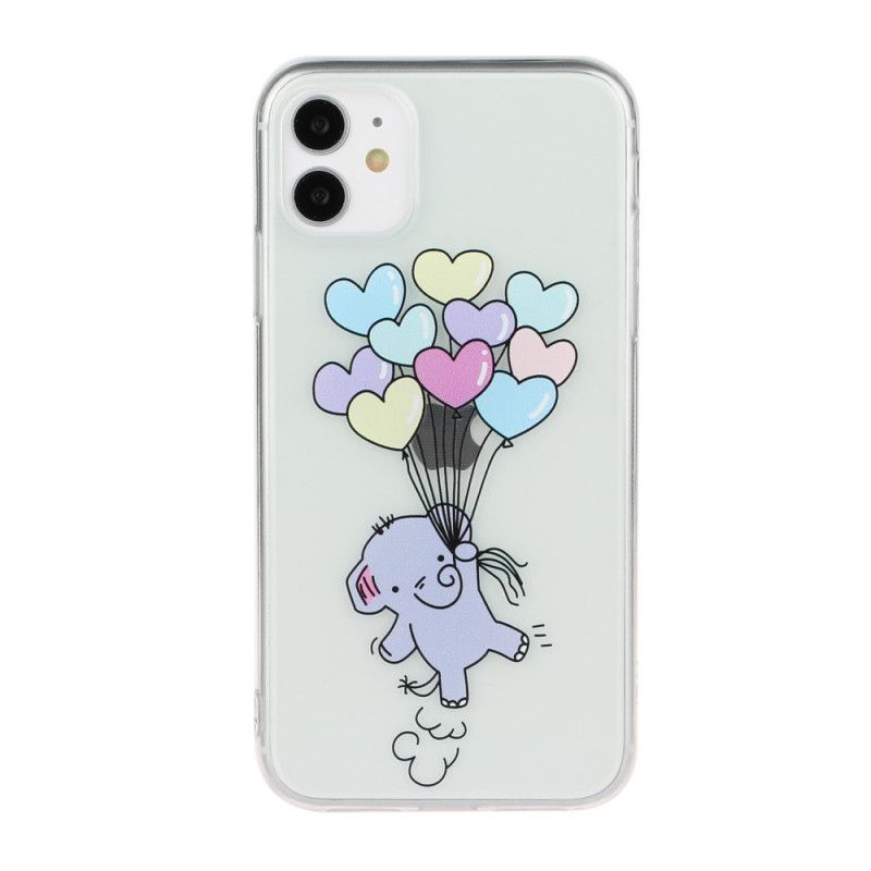 Etui iPhone 11 Balony Słonia