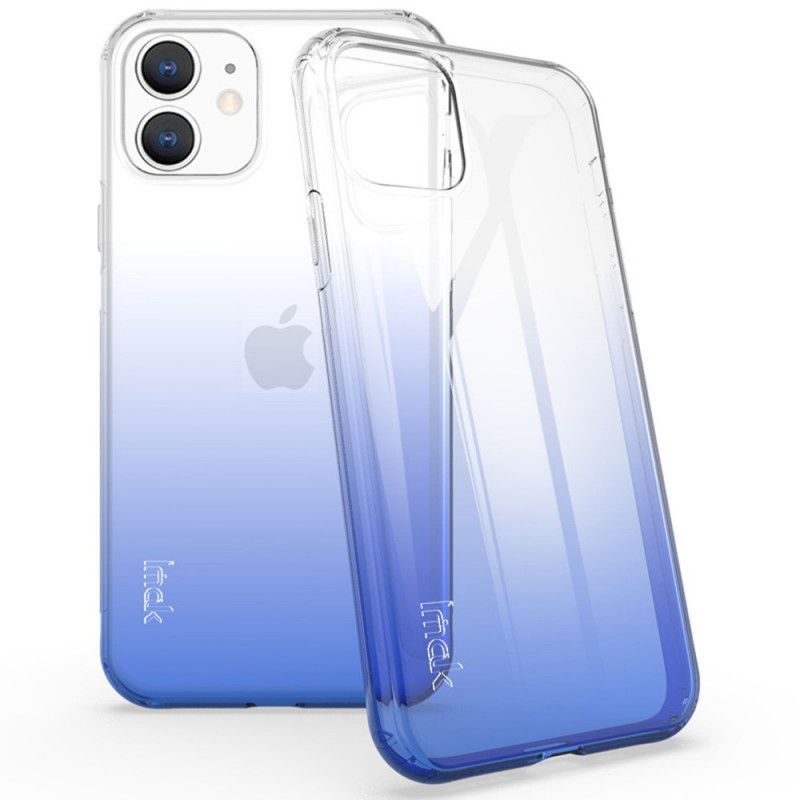 Etui iPhone 11 Ciemnoniebieski Zielony Seria Ux-6 Imak Etui Ochronne