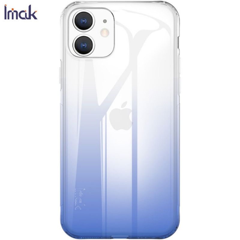 Etui iPhone 11 Ciemnoniebieski Zielony Seria Ux-6 Imak Etui Ochronne