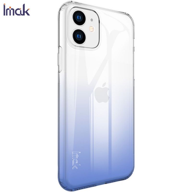 Etui iPhone 11 Ciemnoniebieski Zielony Seria Ux-6 Imak Etui Ochronne