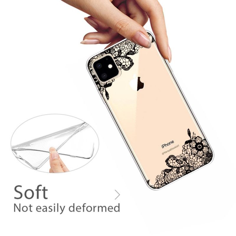 Etui iPhone 11 Cienka Koronka Etui Ochronne