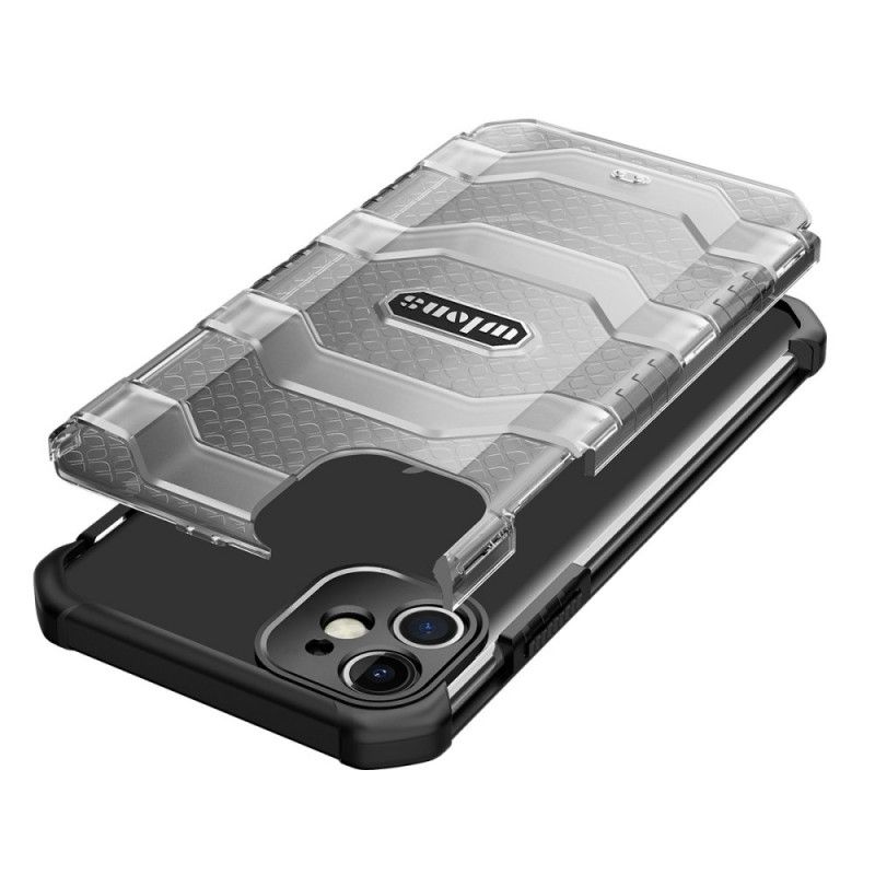 Etui iPhone 11 Czerwony Czarny Seria Eksploratora Etui Ochronne