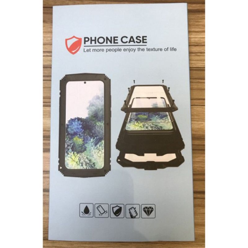 Etui iPhone 11 Czerwony Czarny Super Odporna Wodoodporna