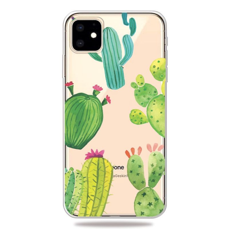 Etui iPhone 11 Kaktus Akwarelowy Etui Ochronne