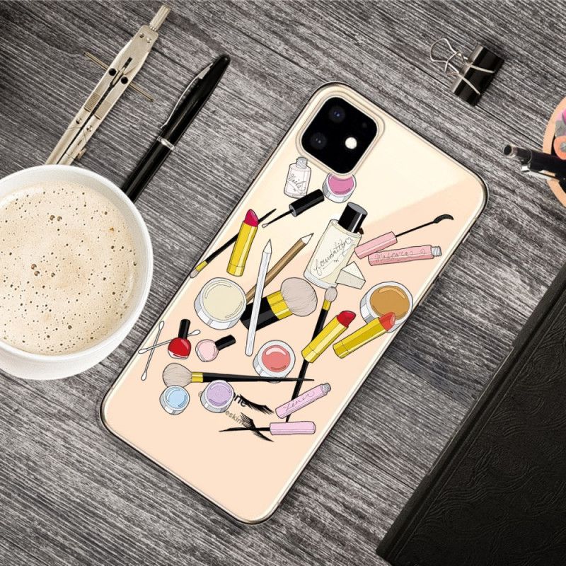 Etui iPhone 11 Makijaż Górny