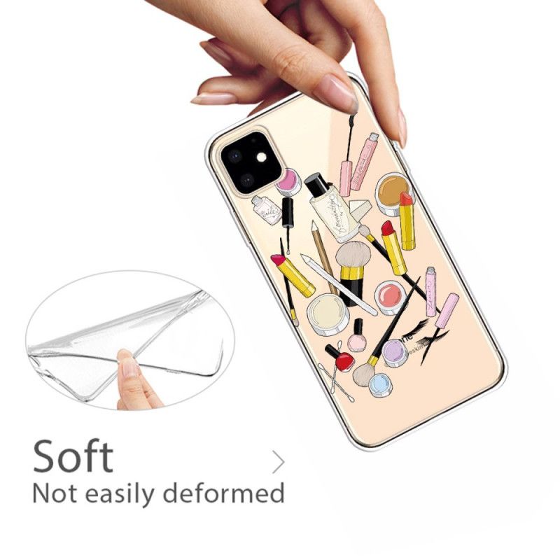 Etui iPhone 11 Makijaż Górny