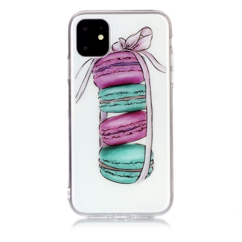 Etui iPhone 11 Przezroczyste Makaroniki Dla Smakoszy