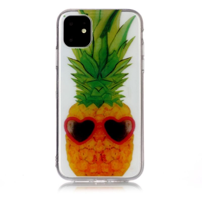 Etui iPhone 11 Przezroczysty Ananas Incognito Etui Ochronne