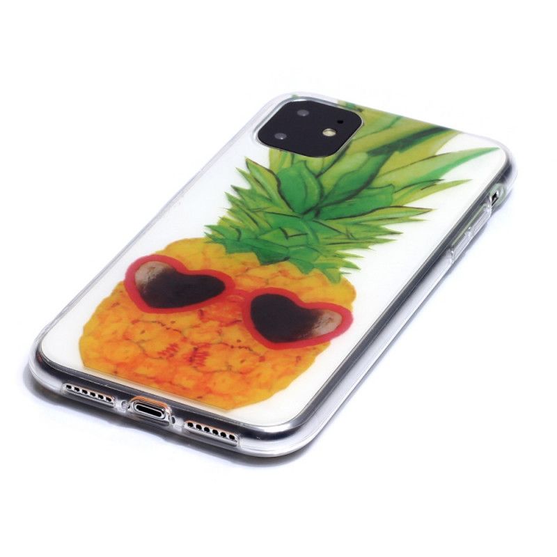 Etui iPhone 11 Przezroczysty Ananas Incognito Etui Ochronne