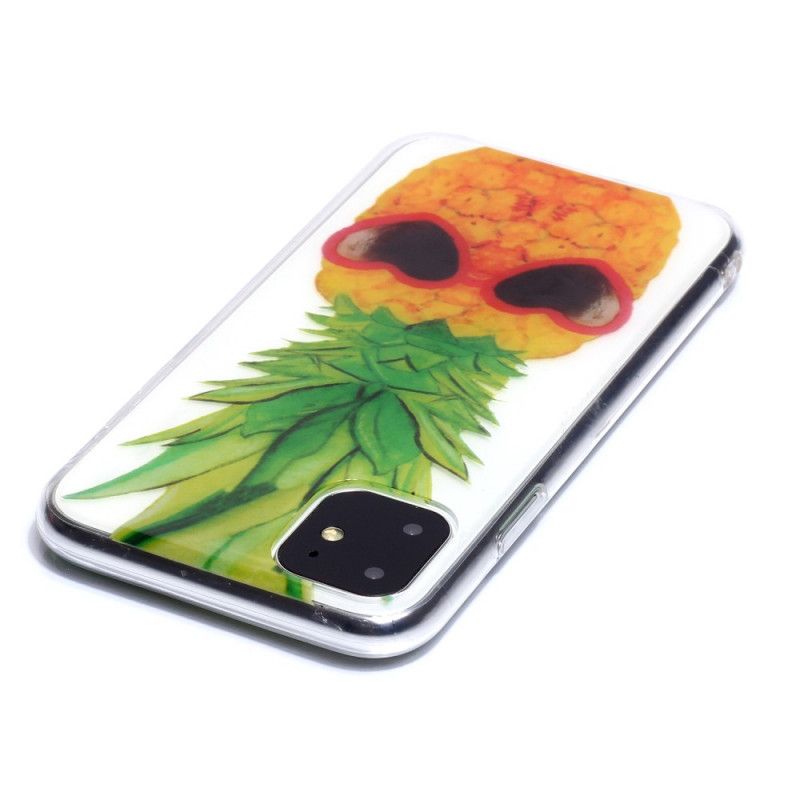 Etui iPhone 11 Przezroczysty Ananas Incognito Etui Ochronne