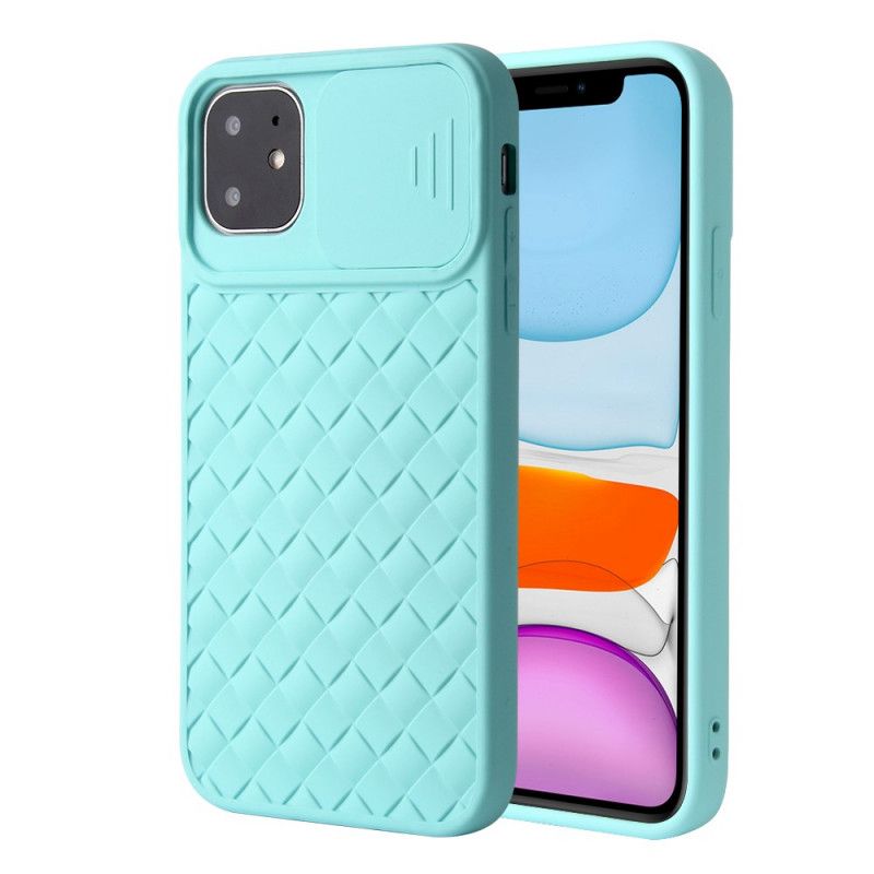 Etui iPhone 11 Żółty Czarny Silikon Chroni Moduł Foto Etui Ochronne