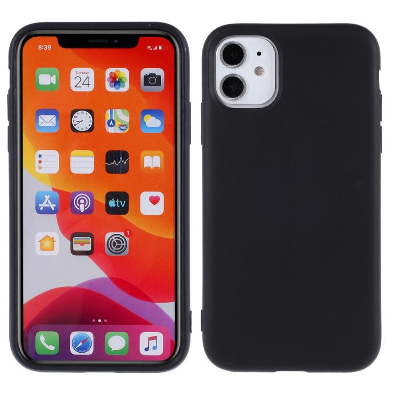 Etui iPhone 11 Żółty Czerwony Próba Silikonu 2.5 Mm Etui Ochronne