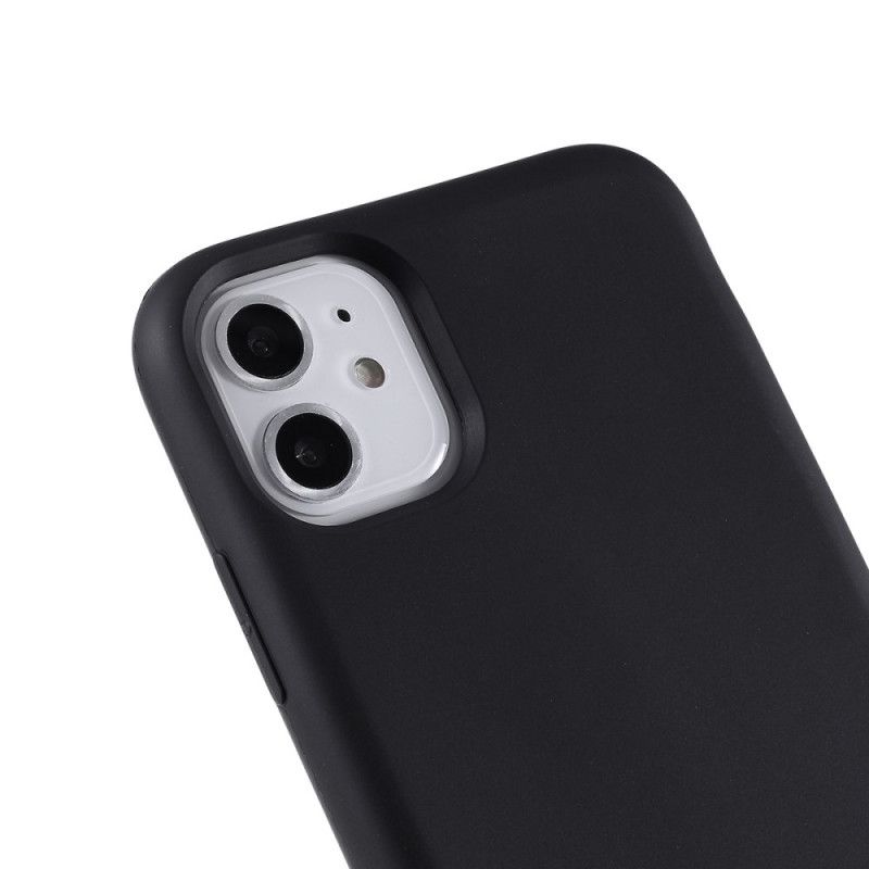 Etui iPhone 11 Żółty Czerwony Próba Silikonu 2.5 Mm Etui Ochronne