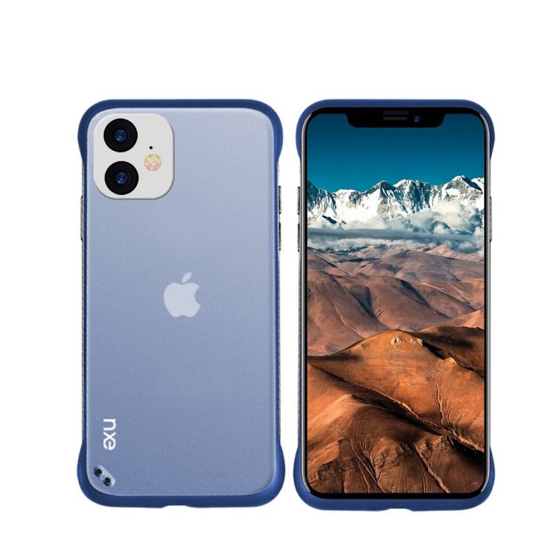 Etui iPhone 11 Żółty Matowa Seria Nxe Clear