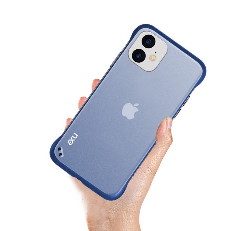 Etui iPhone 11 Żółty Matowa Seria Nxe Clear