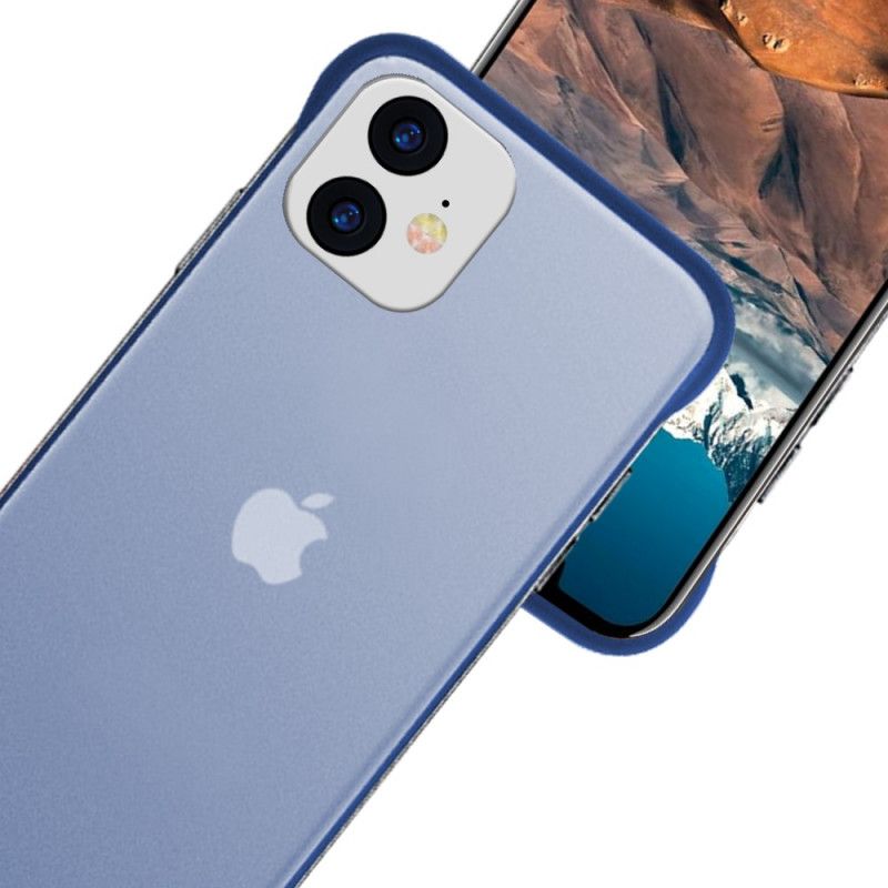 Etui iPhone 11 Żółty Matowa Seria Nxe Clear