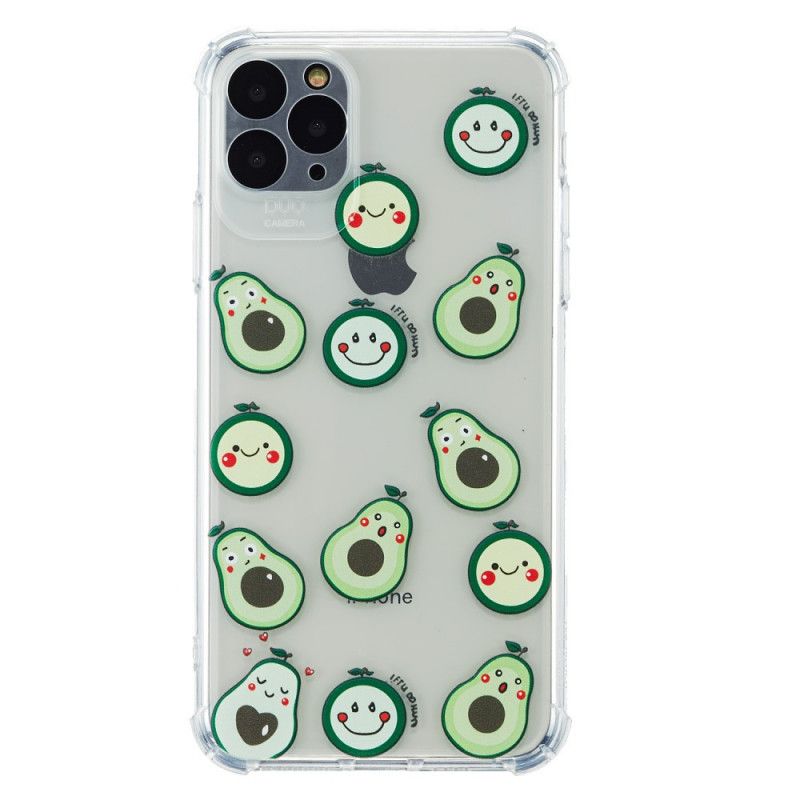 Etui iPhone 11 Silikon Awokado