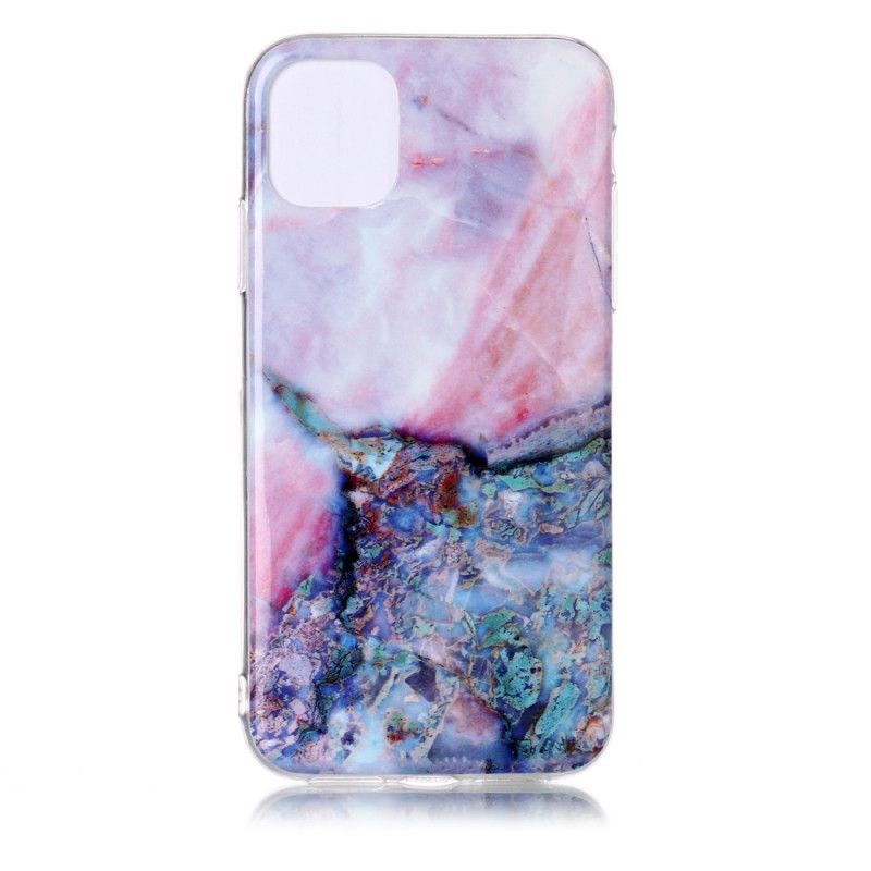 Etui iPhone 11 Wielokolorowy Marmur Etui Ochronne