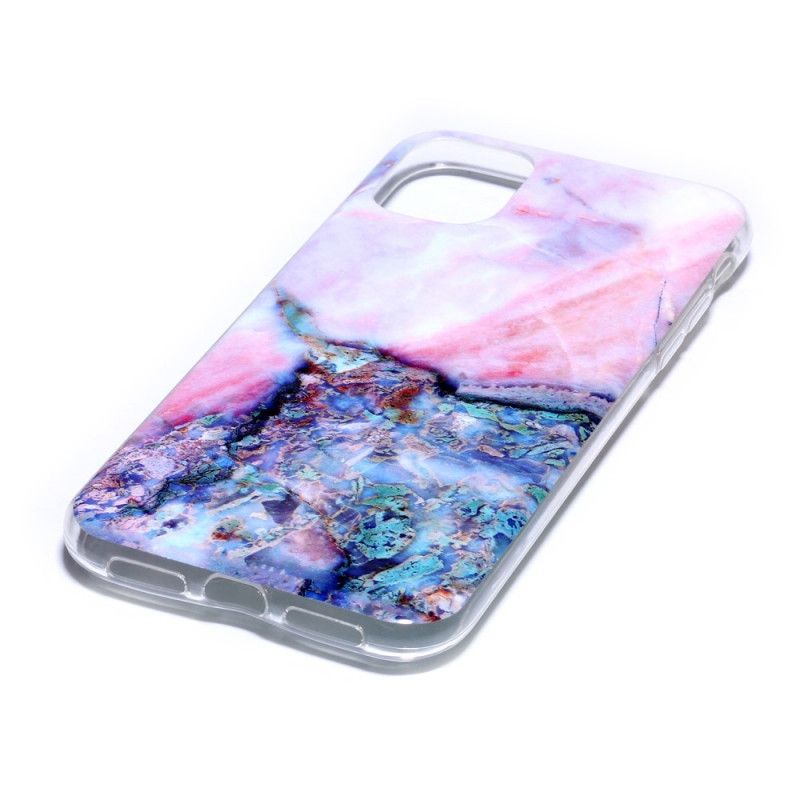 Etui iPhone 11 Wielokolorowy Marmur Etui Ochronne