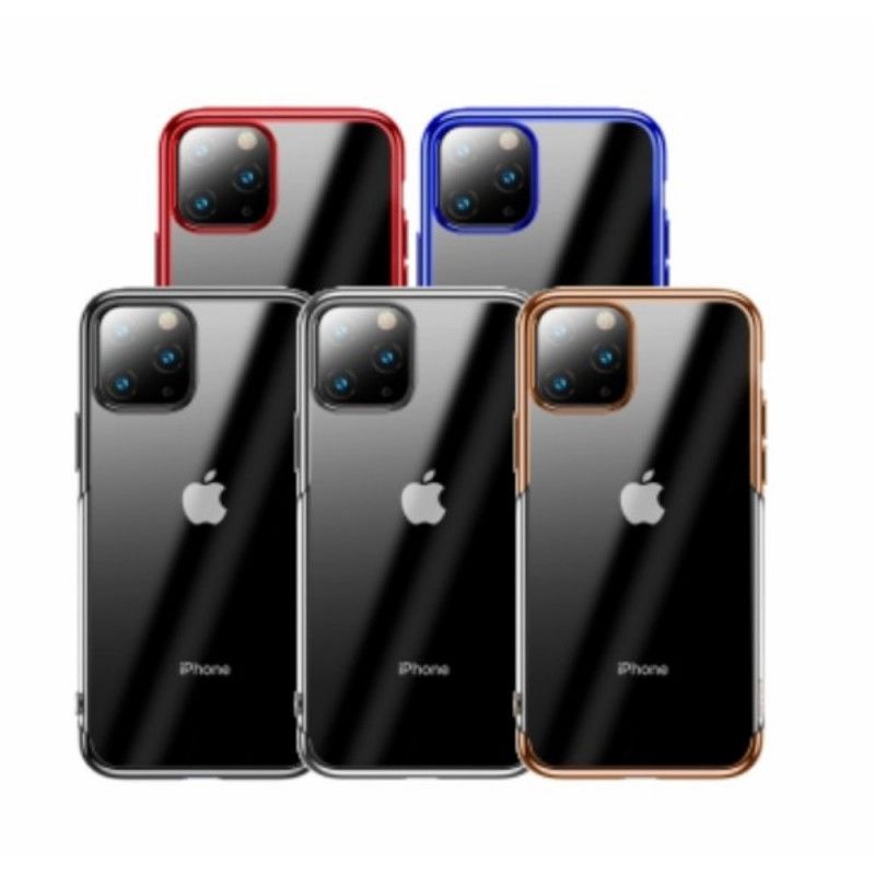 Futerały iPhone 11 Czerwony Czarny Etui na Telefon Seria Z Brokatem Baseus