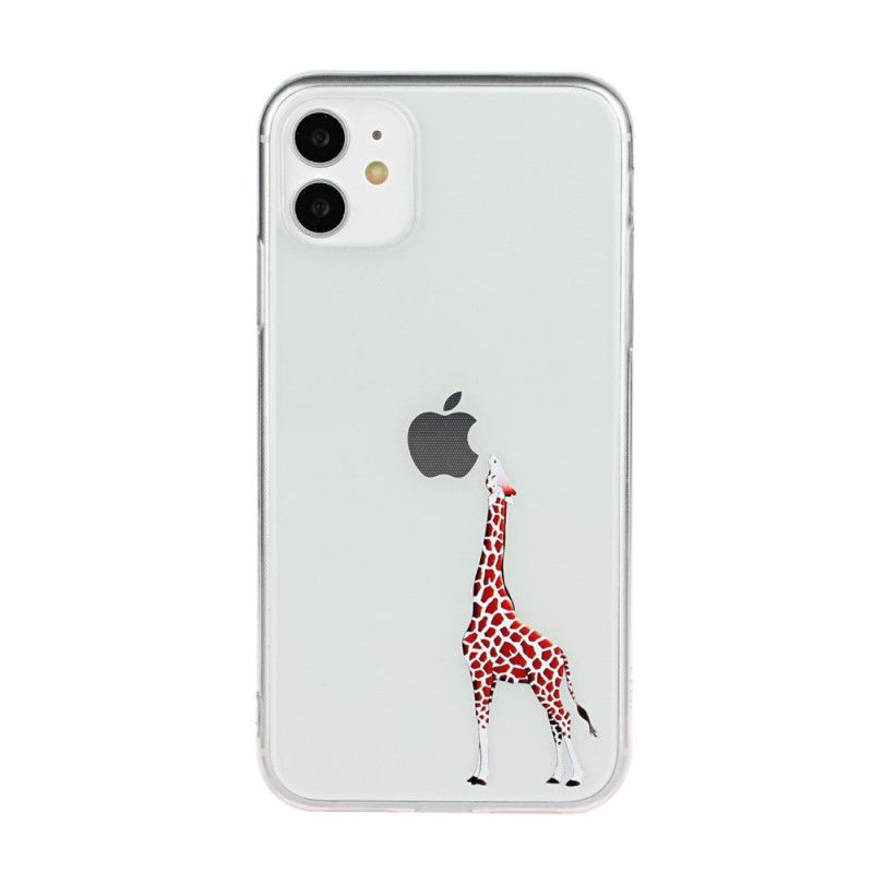 Futerały iPhone 11 Etui na Telefon Logo Gry W Żyrafę