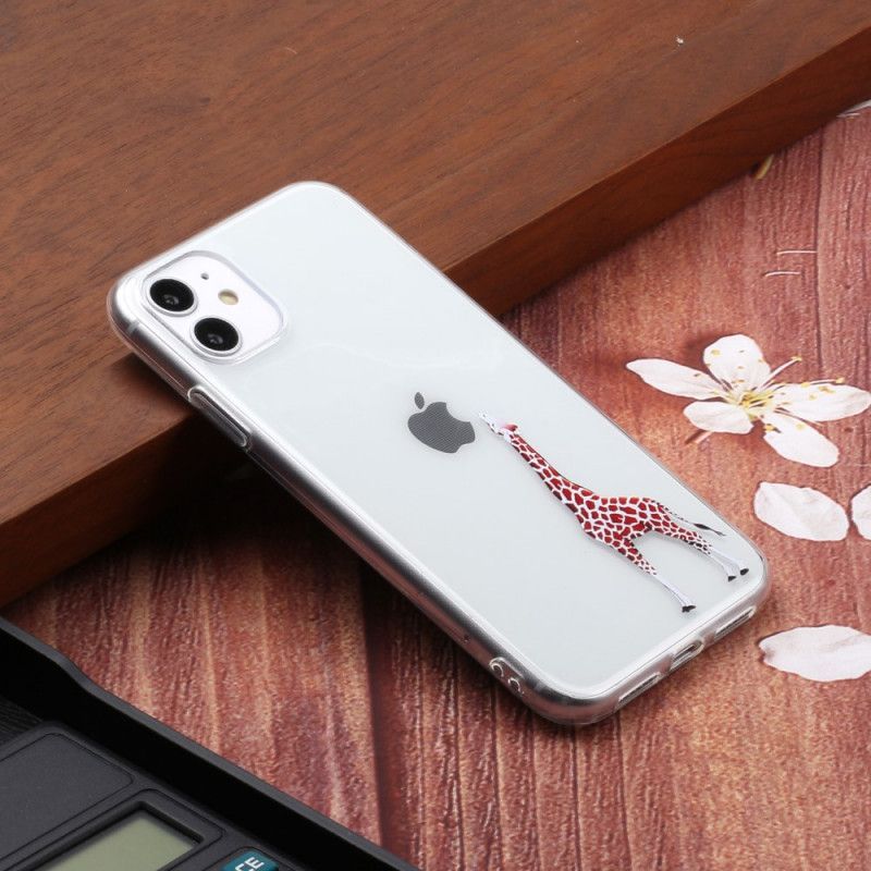 Futerały iPhone 11 Etui na Telefon Logo Gry W Żyrafę