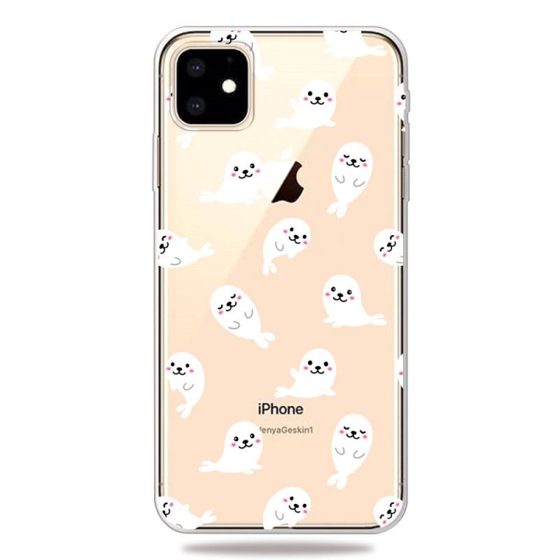 Futerały iPhone 11 Etui na Telefon Najlepsze Lwy Morskie