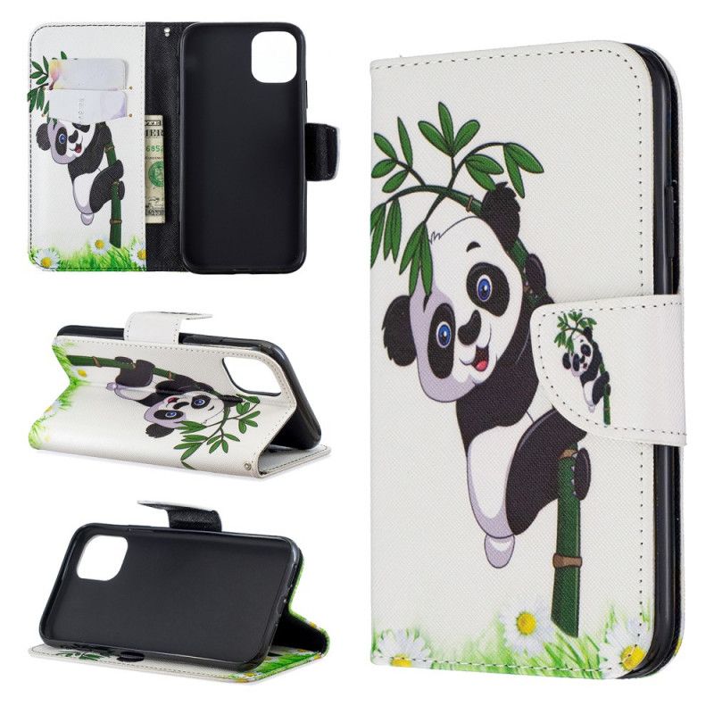 Obudowa iPhone 11 Etui na Telefon Panda Na Bambusie