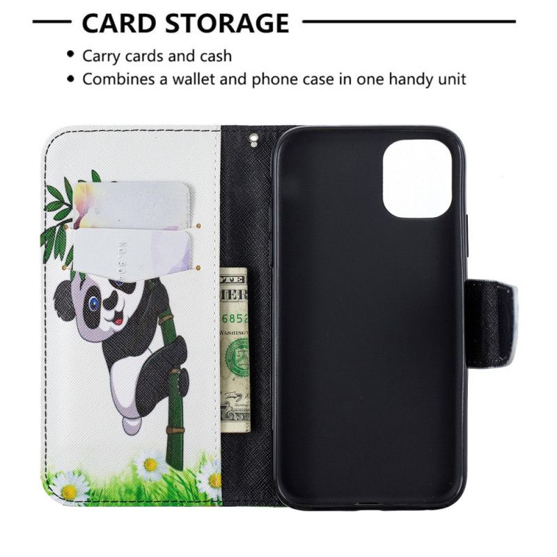 Obudowa iPhone 11 Etui na Telefon Panda Na Bambusie