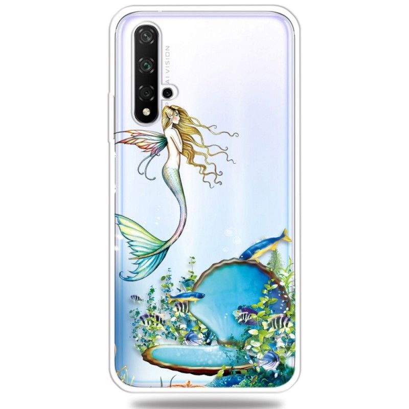 Etui Honor 20 Niebieska Syrena Etui Ochronne