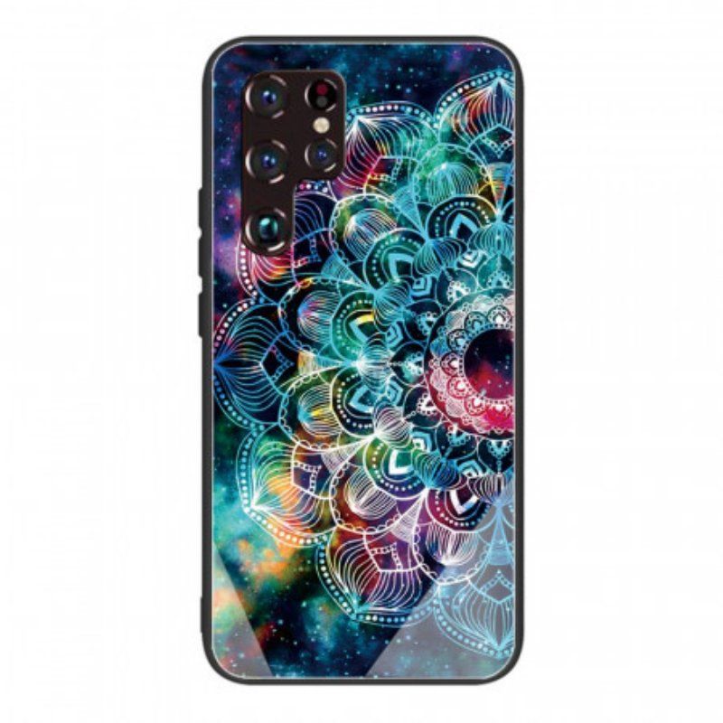 Etui do Samsung Galaxy S22 Ultra 5G Szkło Hartowane Mandala