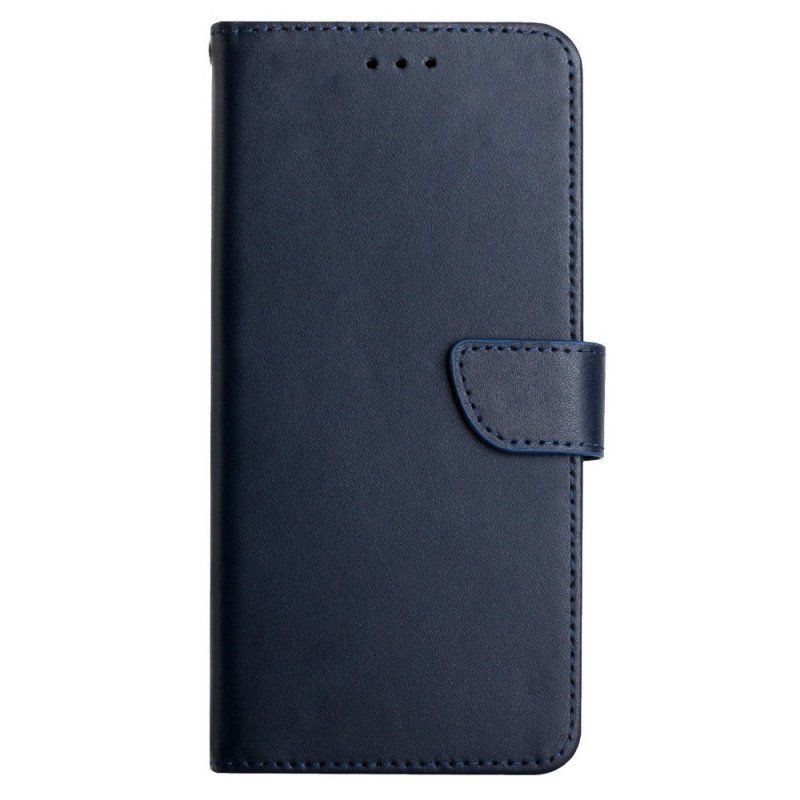 Etui Folio do Samsung Galaxy S22 Ultra 5G Prawdziwa Skóra Nappa