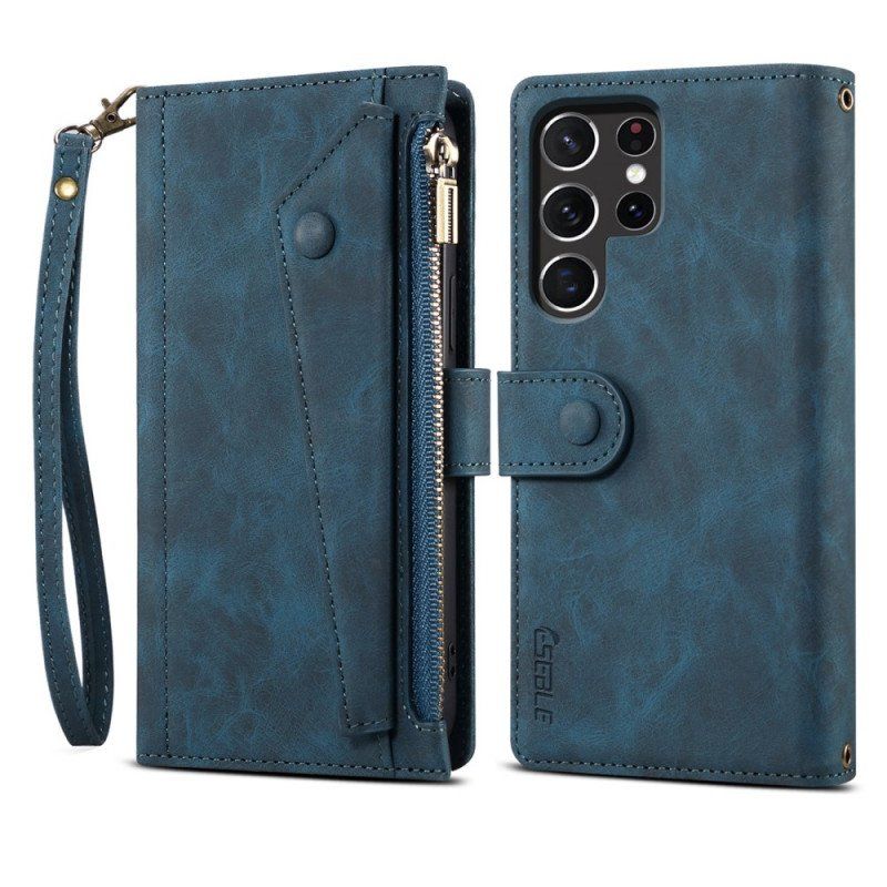 Etui Folio do Samsung Galaxy S22 Ultra 5G Wielofunkcyjne