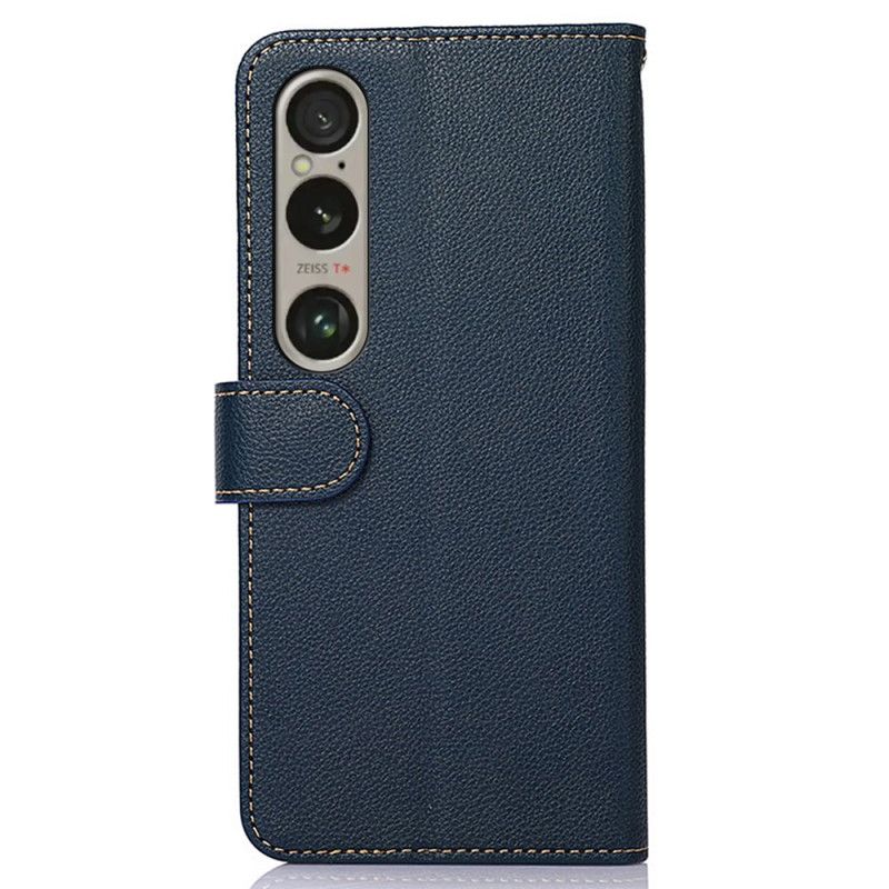 Etui Folio Sony Xperia 1 Vi Dwukolorowe Blokowanie Rfid Khazneh Etui Ochronne