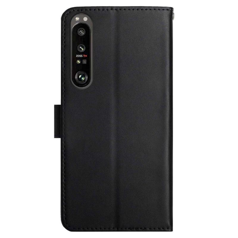 Etui Folio Sony Xperia 1 Vi Skóra Nappa