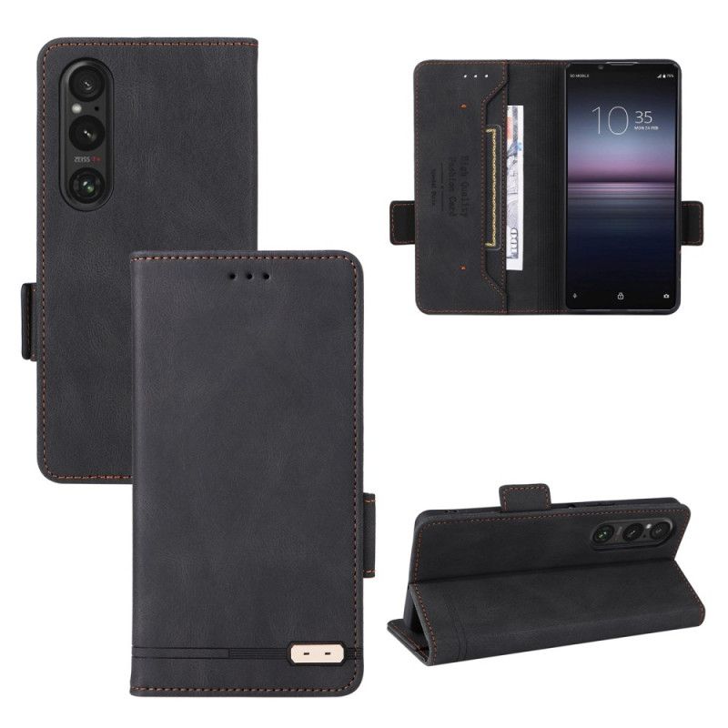 Etui Folio Sony Xperia 1 Vi Styl Retro