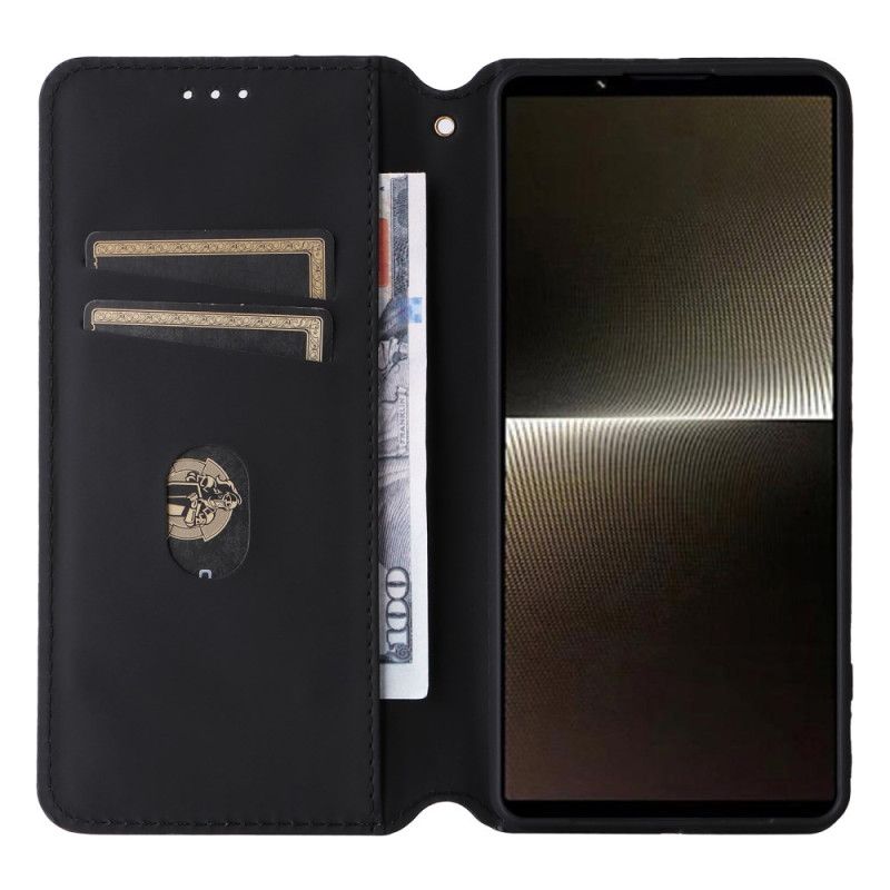 Flip Kotelot Sony Xperia 1 Vi Wzór Diamentu 3d