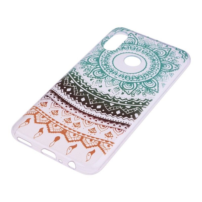 Etui Honor 10 Lite Kolorowa Mandala Słońca