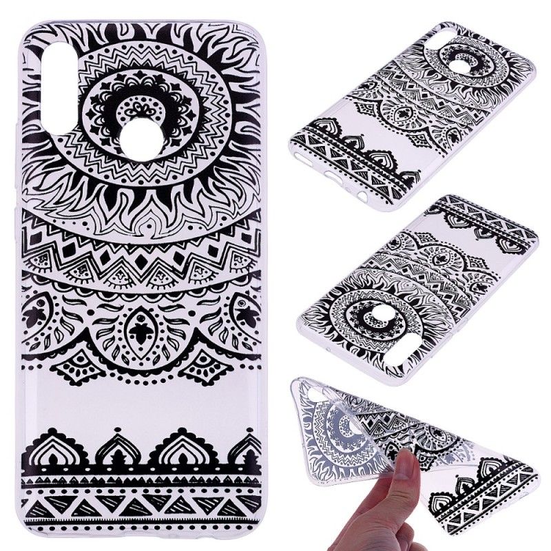 Etui Honor 10 Lite Mandala Kwiatowa